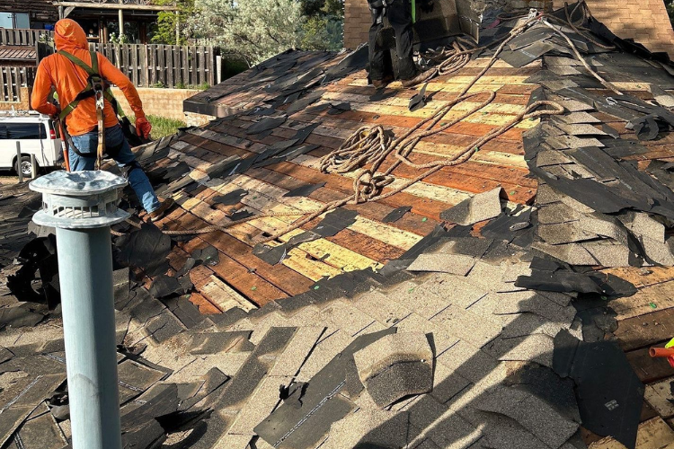 Parker roof replacement preparation